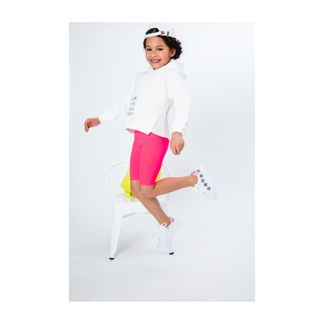 Lily Starry Sneaker, White - Sneakers - 3