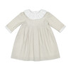 Manon Dress, Grey - Ceremonial Dresses - 1 - thumbnail