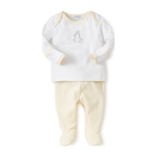 Giraffe Generations Striped Footed Pant Set