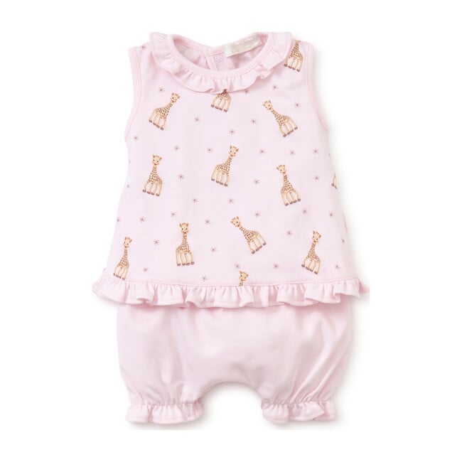 Sophie La Girafe Sunsuit, Pink - Onesies - 1