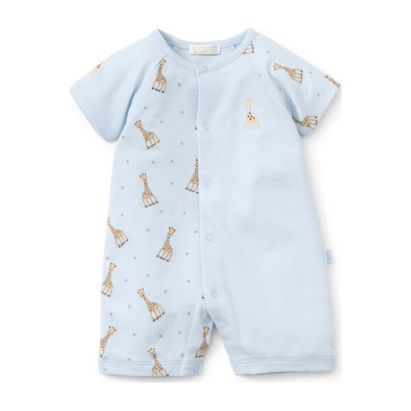 Sophie La Girafe Short Playsuit, Blue