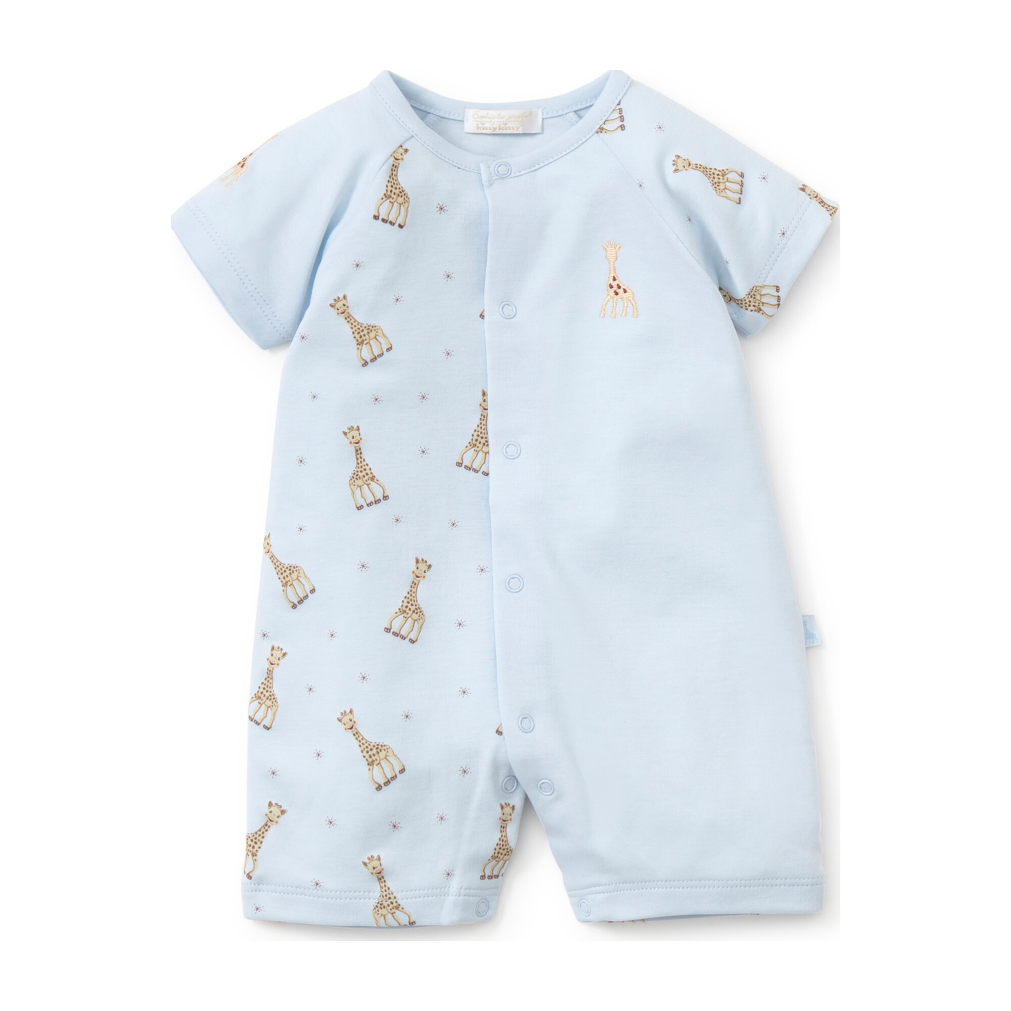 Sophie La Girafe Short Playsuit, Blue