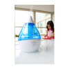 Droplet Ultrasonic Cool Mist Humidifier, Blue - Humidifiers - 2
