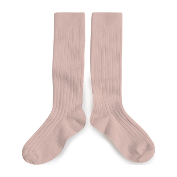 Collégien Knee High Socks, Blush - Socks - 1