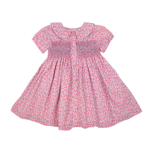 Beatrice Dress, Pink Florals - Play Dresses - 1