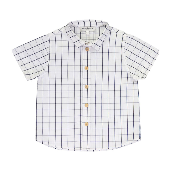 Barthelemy Shirt, Black Squares - Shirts - 1