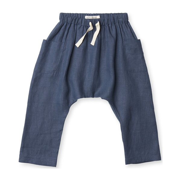 Blaise Harem Trouser, Navy
