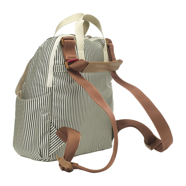 Robyn Convertible Diaper Backpack, Navy Stripe - Diaper Bags - 8