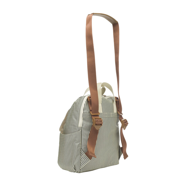 Robyn Convertible Diaper Backpack, Navy Stripe - Diaper Bags - 9