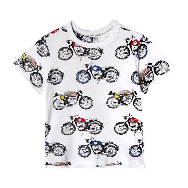 Noah T-Shirt, Moto Bike Print