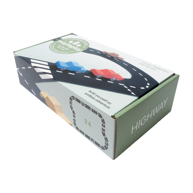 Waytoplay Highway 24 Piece Road Set
