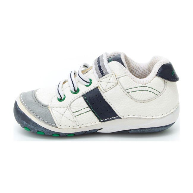 SRTech Soft Motion Artie Sneaker, White/Navy - Sneakers - 2
