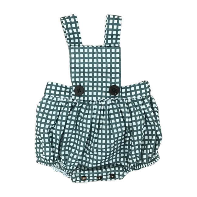 Alex Overall, Blue Squares - Overalls - 1