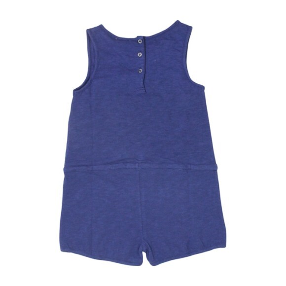 Romper, Blue - Rompers - 2