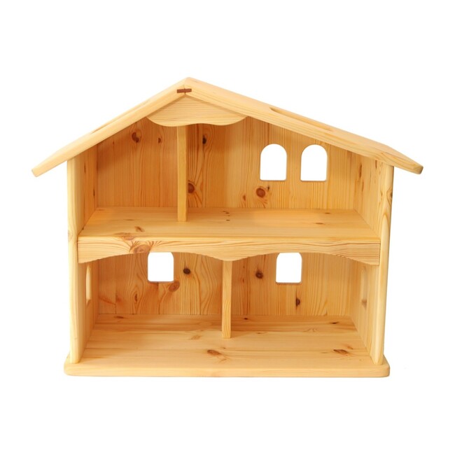 Rustic Wooden Dollhouse - Dollhouses - 1