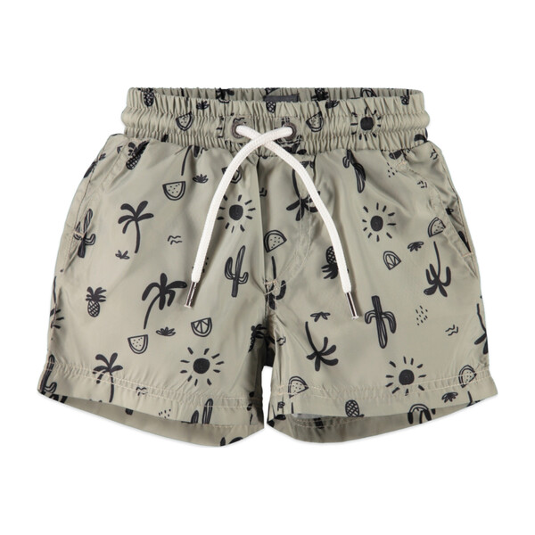 olive swim shorts