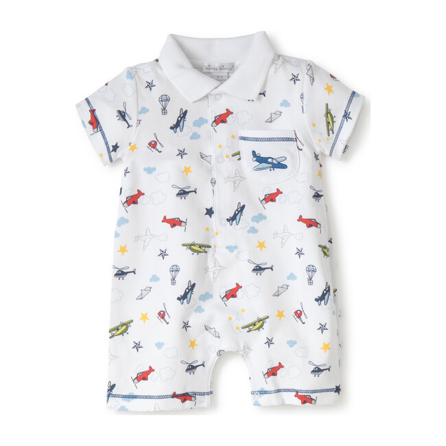 Aviators Collared Playsuit