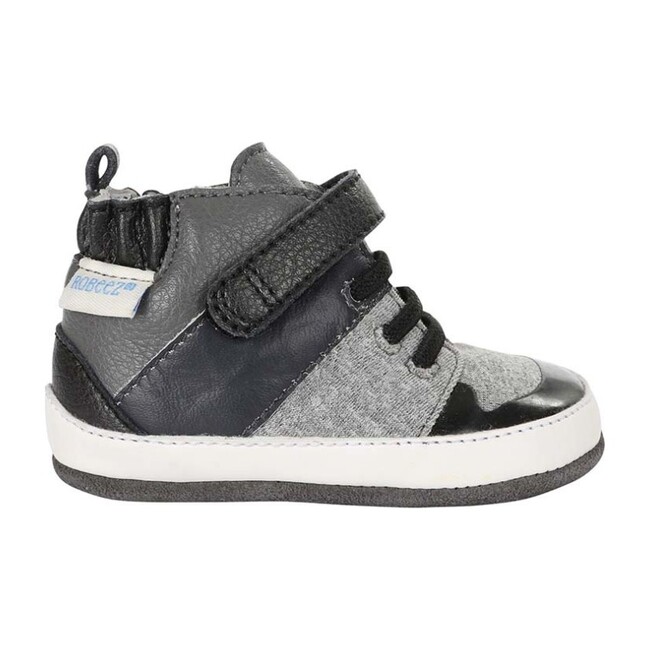 Zachary High Top Mini Shoez, Grey - Sneakers - 3