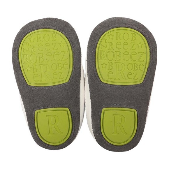 Zachary High Top Mini Shoez, Grey - Sneakers - 5