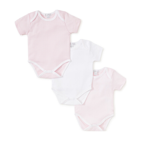 3pc Striped Onesie Set, Pink - Gifts Featured - Maisonette