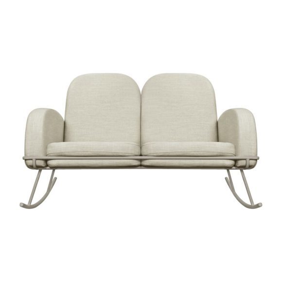 Ami Rocker Double Seat Cushion, Beige
