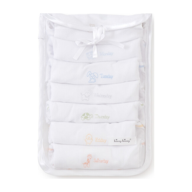 Boys Days of the Week Onesies Set