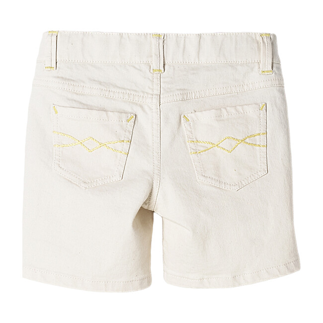Cotton Shorts, Khaki - Shorts - 2
