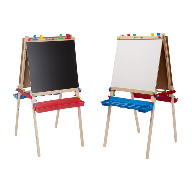 Deluxe Wooden Standing Art Easel - Arts & Crafts - 1