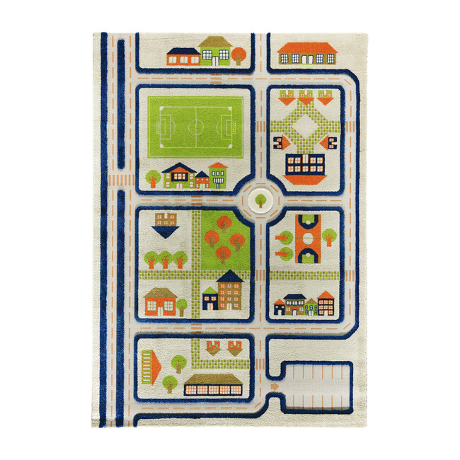 Traffic 3-D Activity Mat, Blue XL