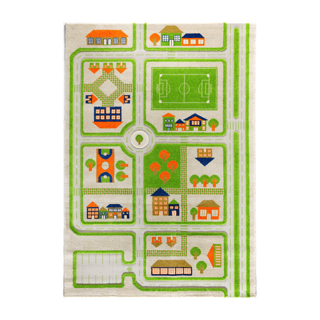 Traffic 3-D Activity Mat, Green XL