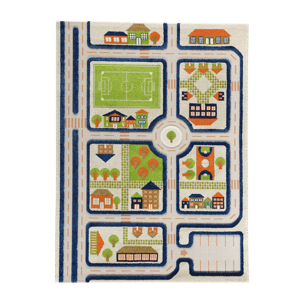 Traffic 3-D Activity Mat, Blue Large