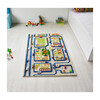 Traffic 3-D Activity Mat, Blue Medium - Transportation - 2