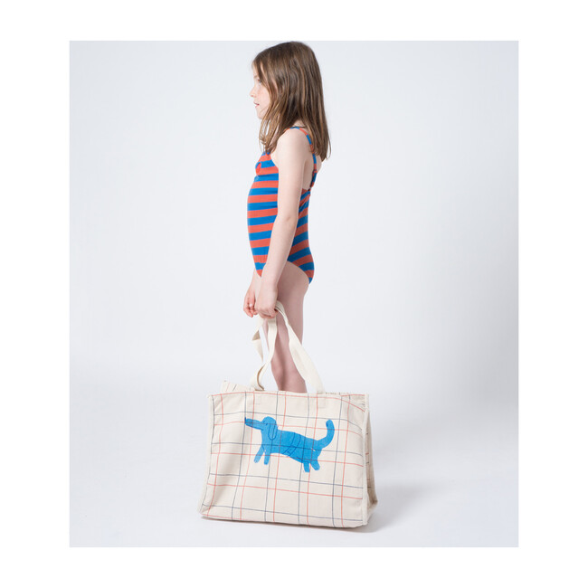 Pauls Dog Tote Bag, Blanc de Blanc - Bags - 5