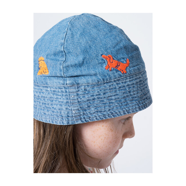 Kids Animal Hat, Ashley Blue - Hats - 4