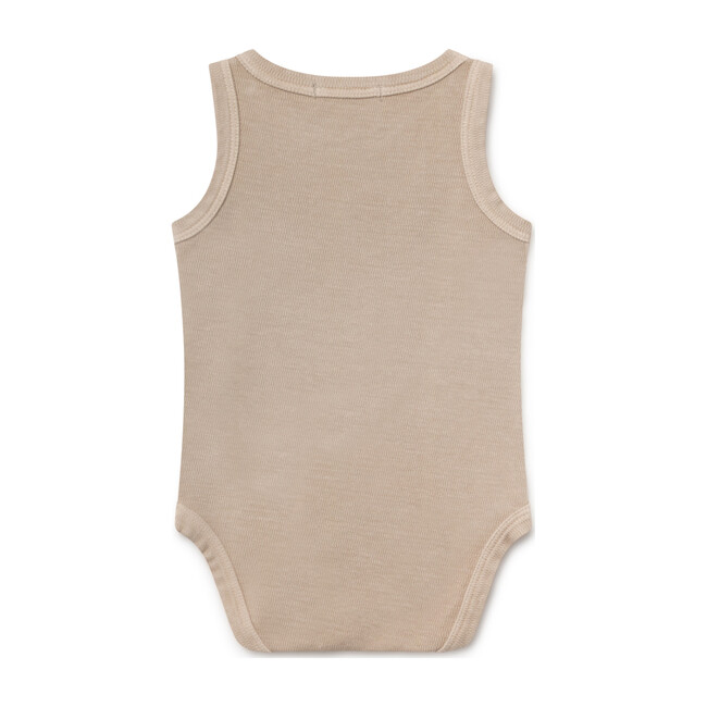 Apples and Pears Tank Onesie, Feather Grey - Onesies - 2
