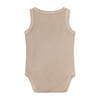 Apples and Pears Tank Onesie, Feather Grey - Onesies - 2
