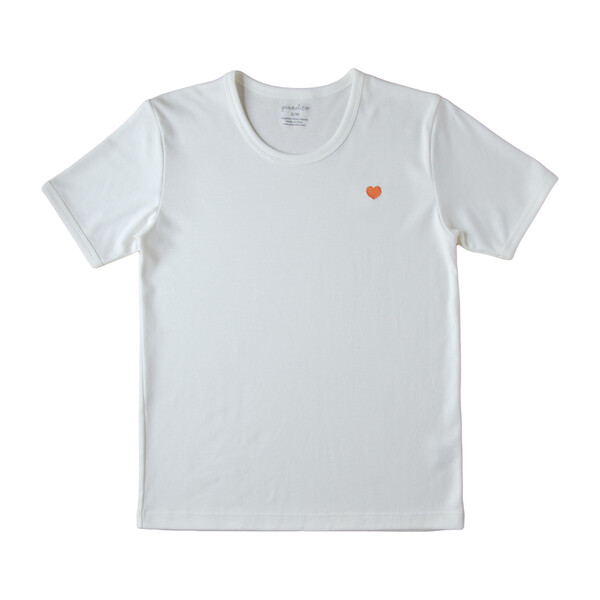 Women's Heart Tee, White