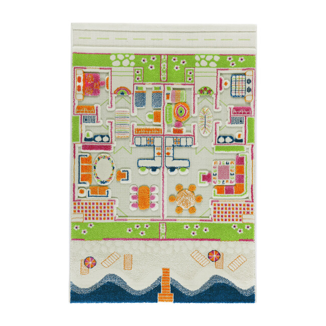 Beach House 3-D Activity Mat, Medium