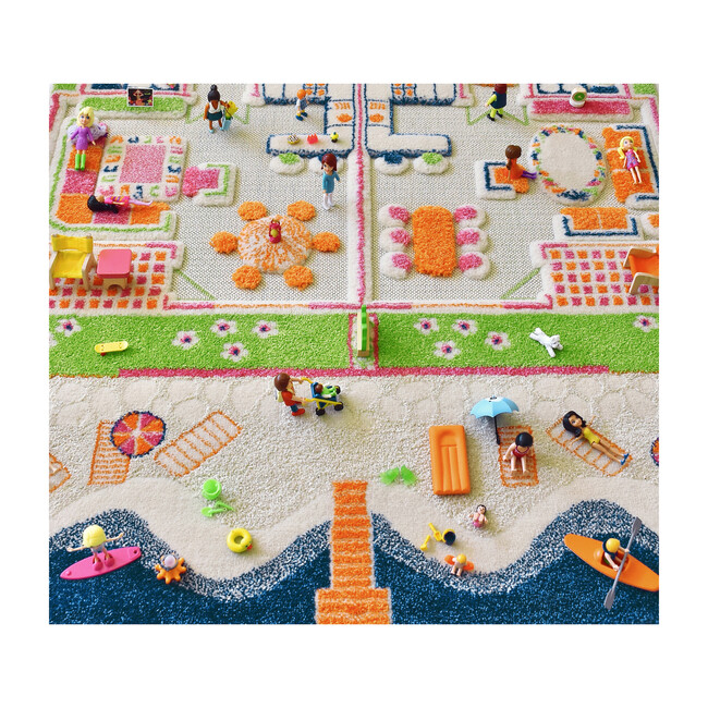 Beach House 3-D Activity Mat, Medium