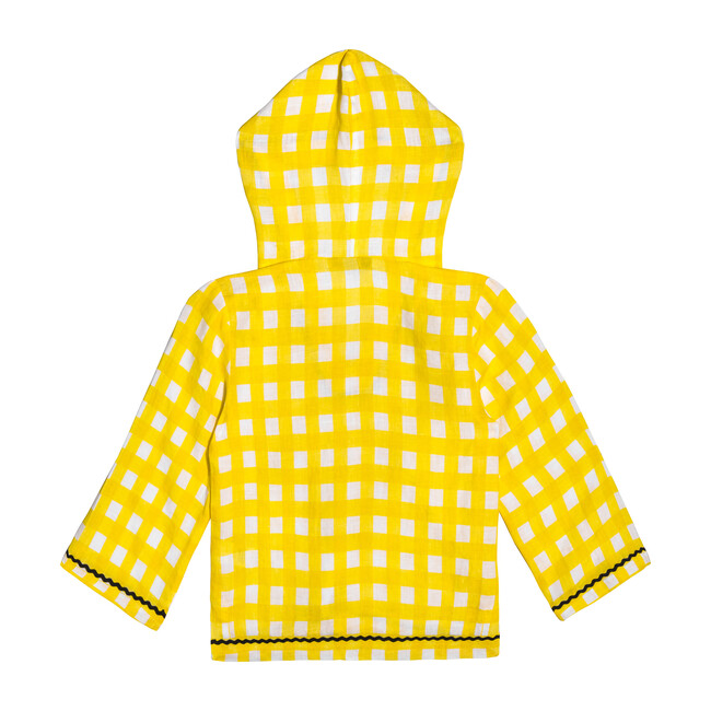 *Exclusive* Womens Gingham Hoodie, Yellow Gingham Marysia Exclusives