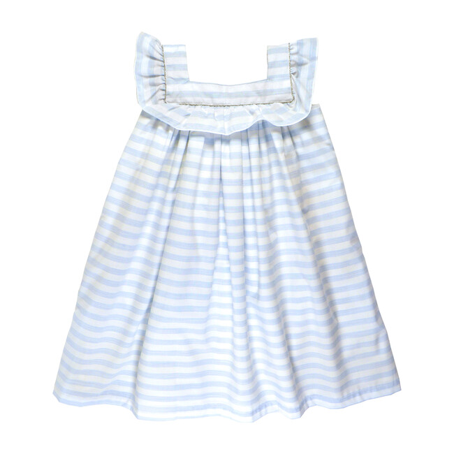 *Exclusive* Venice Dress, Blue Stripes - Petite Lucette Dresses ...