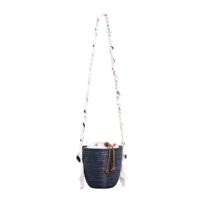 *Exclusive* Mini Navy Basket, Modern Shapes - Bags - 2