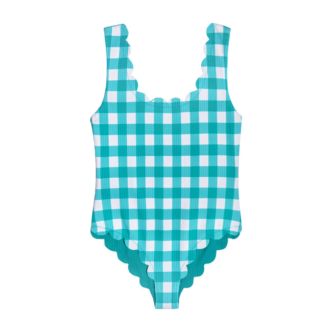 *Exclusive* Girls Palm Springs One Piece, Mint - One Pieces - 1