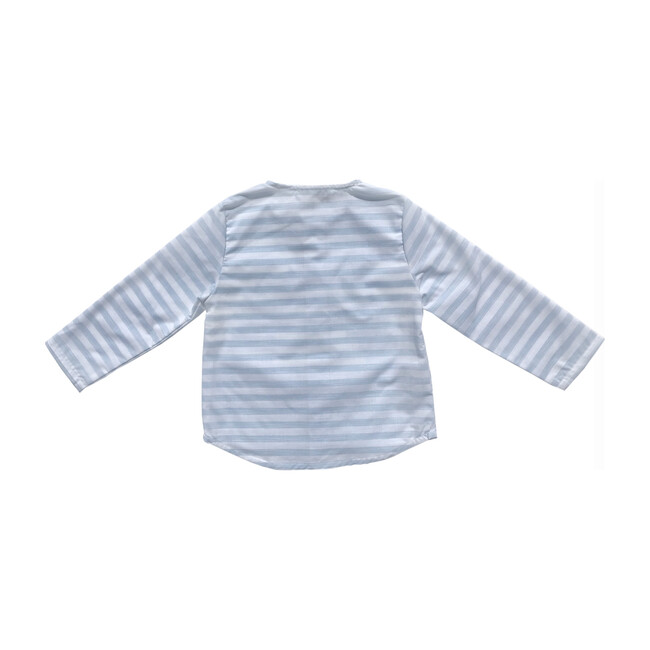 *Exclusive* Gaston Shirt, Blue Stripes - Shirts - 2