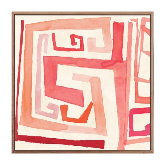 Rose Maze, 40" x 40" - Art - 1