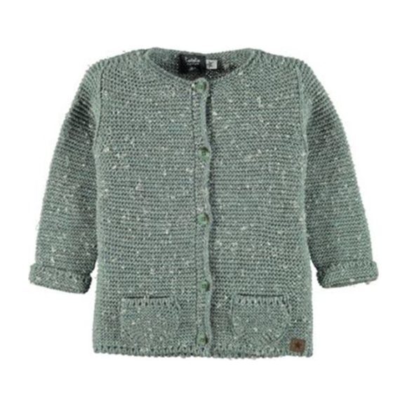 baby girl green cardigan