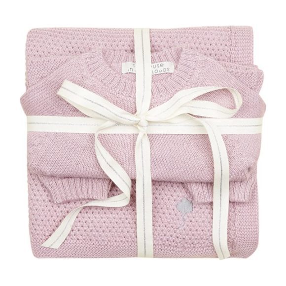 The Neel Travel Set in Alpaca, Cumulus Pink