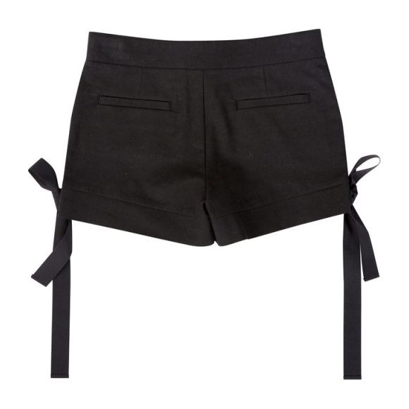 Daisy Shorts, Black - Shorts - 1