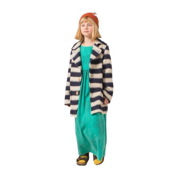 Sheep Skin Jacket, Big Stripes - Jackets - 2