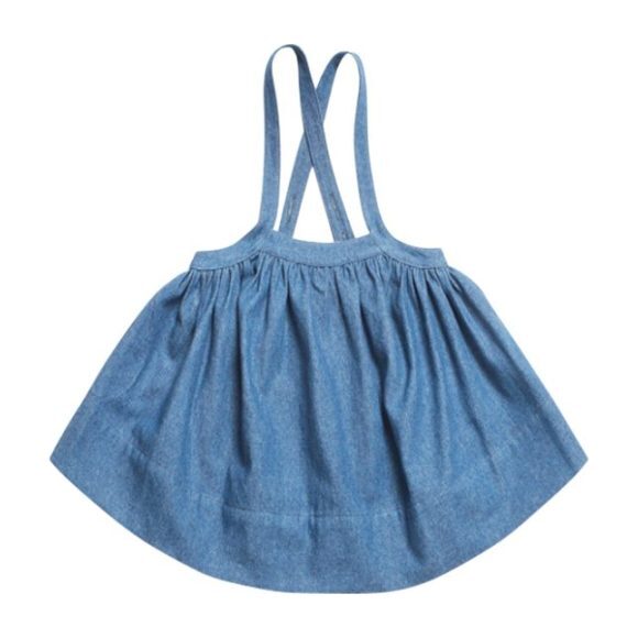 スカート soor ploom   eloise   3Y soor ploom Eloise Pinafore Denim 3y